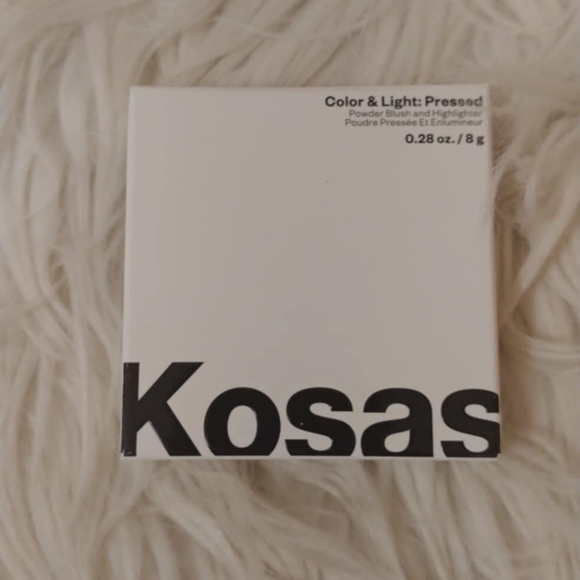 💖FIRM! NWT KOSAS COLOR & LIGHT PRESSED POWDER BLUSH AND HIGHLIGHTER CONTRACHROM - Picture 2 of 12